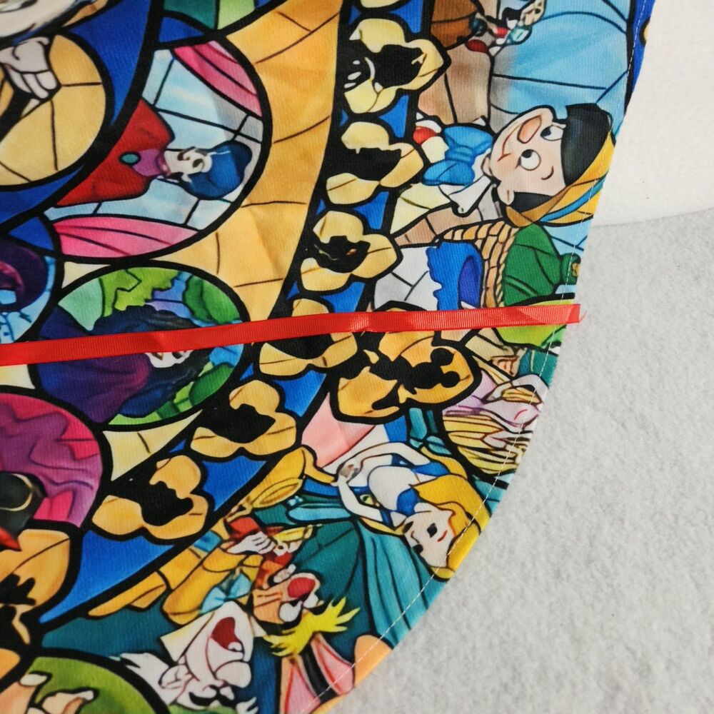 Disney Beloved Friends Christmas Tree Skirt  Handmade - Picture 8 of 9
